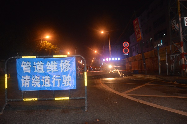 东莞横江镇供水主管道应急抢修工程案例