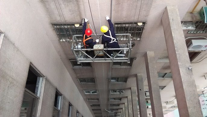 老旧小区外墙供水管道改造工程